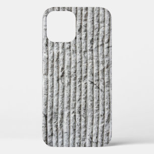 Grijze steenwandtextuur. Textuur van steenwand met iPhone 12 Hoesje