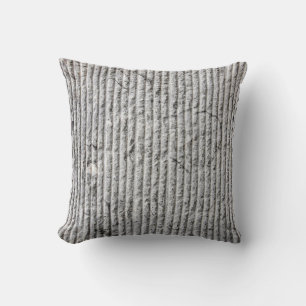 Grijze steenwandtextuur. Textuur van steenwand met Kussen