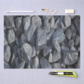 Grijze stenen tissuepapier (Craft)