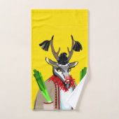 Grijze stergare bad handdoek (Handdoek)