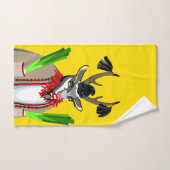 Grijze stergare bad handdoek (Handdoek)