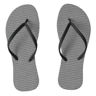 Grijze stijl teenslippers