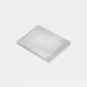 Grijze stone textuur post-it® notes (Schuin)