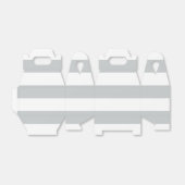 Grijze streepjes wijzigen in om het even welke kle bedankdoosjes (Uitgevouwen)