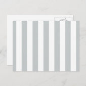 Grijze streepjes wijzigen in om het even welke kle briefkaart (Voorkant / Achterkant)