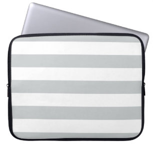 Grijze streepjes wijzigen in om het even welke kle laptop sleeve