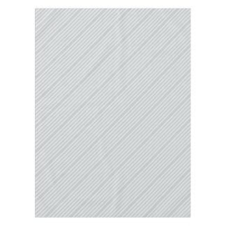 Grijze streepjes wijzigen in om het even welke kle tafelkleed