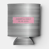 Grijze strepen blikjeskoeler (Voorkant)