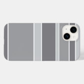 Grijze strepen Case-Mate iPhone case (Achterkant (horizontaal))