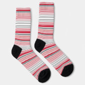 Grijze strepen sokken (Rechts)