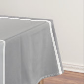 Grijze strepen tafelkleed (Voorbeeld)