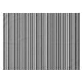 Grijze stripes tafelkleed (Voorkant (Horizontaal))