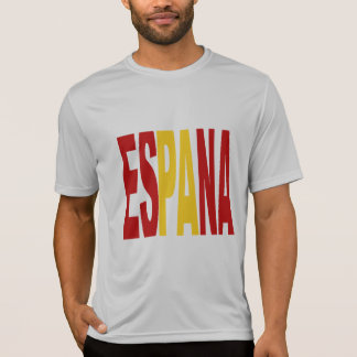 grijze T-shirt met korte mouwen voor heren ESPANA