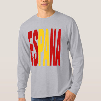 grijze T-shirt met lange mouwen ESPANA