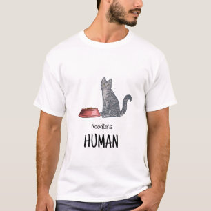 Grijze Tabby Kat T-shirt