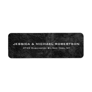 Grijze textuur Duidelijke Elegante Moderne Trendy  Etiket