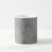 Grijze textuur van betoncement koffiemok (Center)