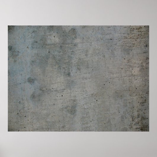 Grijze textuur van betoncement poster (Voorkant)
