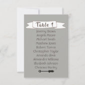 Grijze trouwzitjes. kaart (Voorkant)