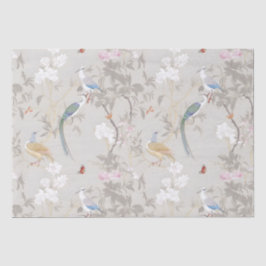 Grijze Tuinen Chinoiserie Wrapping Paper Tissuepapier