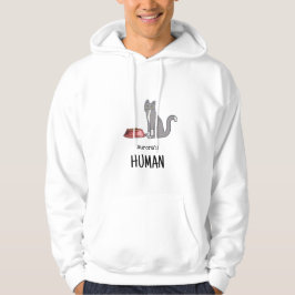 Grijze Tuxedo Kat Sweatshirt