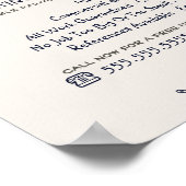 Grijze verfrol, Schilder & Decorator Adverteren Poster (Hoek)