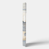 Grijze vis op beige achtergrond Case-Mate iPhone case (Achterkant / Rechts)