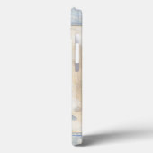 Grijze vis op beige achtergrond Case-Mate iPhone case (Achterkant / Links)