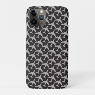 Grijze Vliegtuigen Piloot Vliegtuig Luchtvaart Avi iPhone 11 Pro Hoesje
