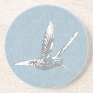 Grijze vogel Onderzetter