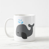 Grijze walvis koffiemok (Links)