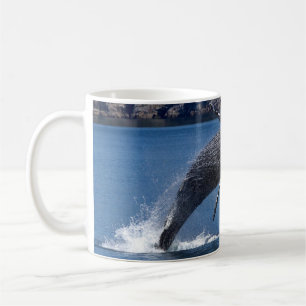 Grijze walvis koffiemok