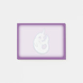 Grijze walvis met inkttekening post-it® notes (Voorkant)