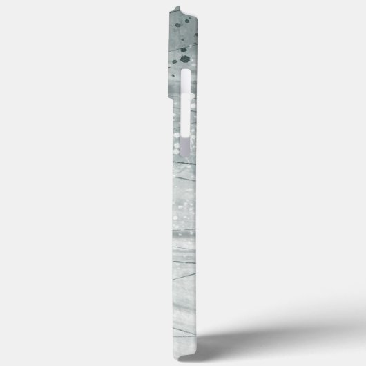 Grijze waterverf Case-Mate iPhone case (Achterkant / Links)