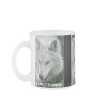 GRIJZE WOLF OGEN Wildlife Supporter Drinkware