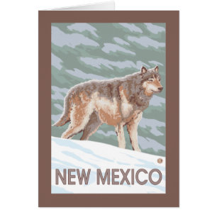 Grijze Wolf StaandNew Mexico