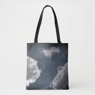 Grijze wolken draagtas