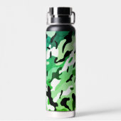 Grijze zand Greenleaf Camo Thor Copper Ingebroken Waterfles (Achterkant)