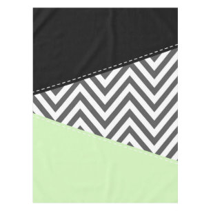 Grijze zigzag, Grijze Chevron, Zigzag Pattern, Min Tafelkleed