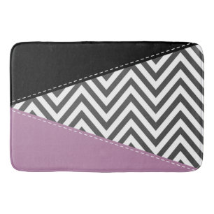Grijze zigzag, Grijze Chevron, Zigzag Pattern, Paa Badmat