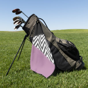 Grijze zigzag, Grijze Chevron, Zigzag Pattern, Paa Golfhanddoek