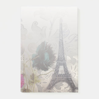 grijze zwendel moderne parijs eiffeltoren post-it® notes