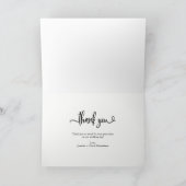 Gril en Charme | Trouw Dank Je Met Foto Bedankkaart (Binnen)