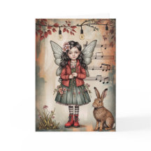 Grilkaart met fantasievolle bloemen