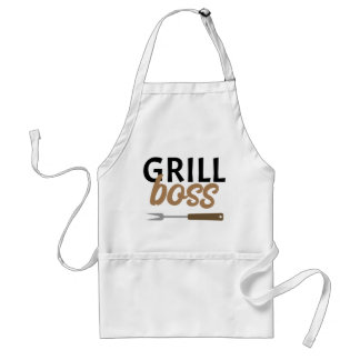 Grill Baas BBQ Biefstukken Grillmaster Vader Keuke Standaard Schort