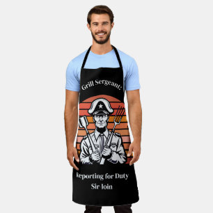 Grill Barbecue Sergeant Schort