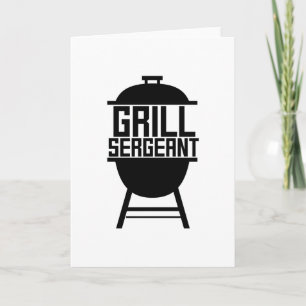 Grill BBQ Grillen Hobby Vaderdag Gift Kaart