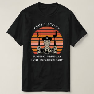 Grill BBQ Sergeant T-shirt
