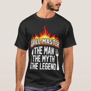 Grill beheert het Man de mythe de legende T-shirt