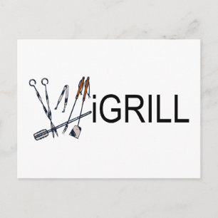 grill briefkaart
